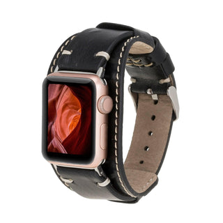 Bouletta Kol Saati Kayışları Apple Watch Deri Kayış – Salford Cuff Premium Koruma