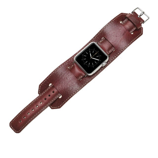 Bouletta Kol Saati Kayışları Apple Watch Deri Kayış – Salford Cuff Premium Koruma