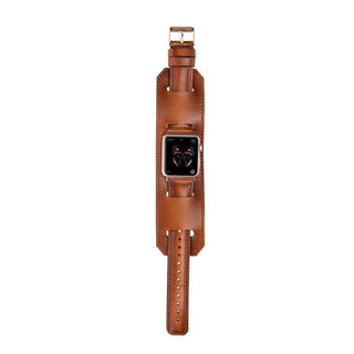 Bouletta Kol Saati Kayışları Apple Watch Deri Kayış – Salford Cuff Premium Koruma