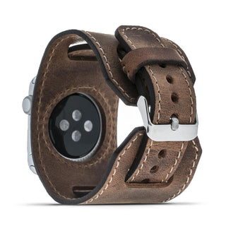 Bouletta Kol Saati Kayışları Apple Watch Deri Kayış – Salford Cuff Premium Koruma