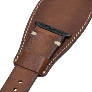 Bouletta Kol Saati Kayışları Apple Watch Deri Kayış – Salford Cuff Premium Koruma