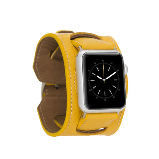 Bouletta Kol Saati Kayışları Apple Watch Deri Kayış – Salford Cuff Premium Koruma