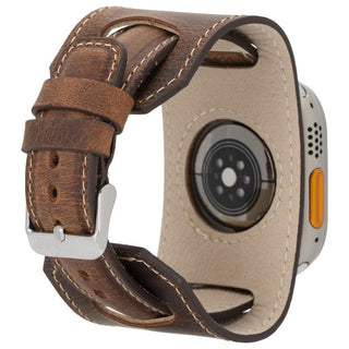 Bouletta Kol Saati Kayışları Apple Watch Deri Kayış – Salford Cuff Premium Koruma