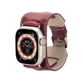Bouletta Kol Saati Kayışları Apple Watch Deri Kayış – Salford Cuff Premium Koruma