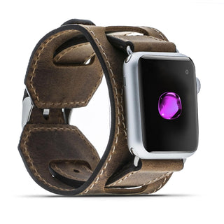 Bouletta Kol Saati Kayışları G2 Apple Watch Deri Kayış – Salford Cuff Premium Koruma