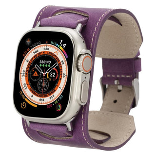 Bouletta Kol Saati Kayışları G7 Apple Watch Deri Kayış – Salford Cuff Premium Koruma