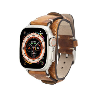 Bouletta Kol Saati Kayışları V18 Apple Watch Deri Kayış – Salford Cuff Premium Koruma