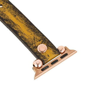 Bouletta Kol Saati Kayışları Apple Watch Deri Kayış – Shibden Ferro Premium Koruma