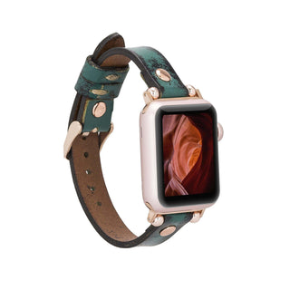 Bouletta Kol Saati Kayışları Apple Watch Deri Kayış – Shibden Ferro Premium Koruma