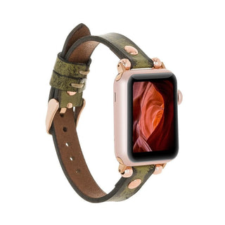 Bouletta Kol Saati Kayışları Apple Watch Deri Kayış – Shibden Ferro Premium Koruma