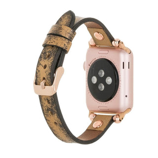 Bouletta Kol Saati Kayışları Apple Watch Deri Kayış – Shibden Ferro Premium Koruma