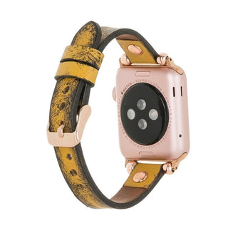 Bouletta Kol Saati Kayışları Apple Watch Deri Kayış – Shibden Ferro Premium Koruma