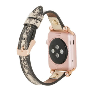 Bouletta Kol Saati Kayışları Apple Watch Deri Kayış – Sizergh Ferro Premium Koruma