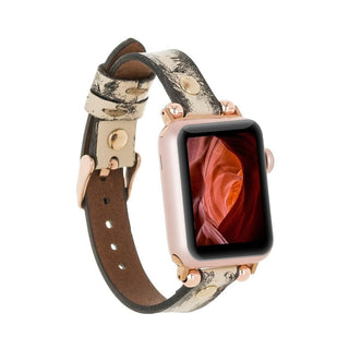 Bouletta Kol Saati Kayışları Apple Watch Deri Kayış – Sizergh Ferro Premium Koruma