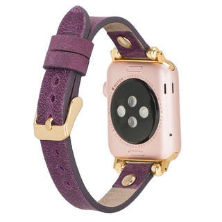 Bouletta Kol Saati Kayışları Apple Watch Deri Kayış – Sizergh Ferro Premium Koruma