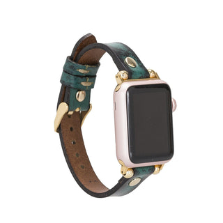 Bouletta Kol Saati Kayışları Siyah Apple Watch Deri Kayış – Sizergh Ferro Premium Koruma