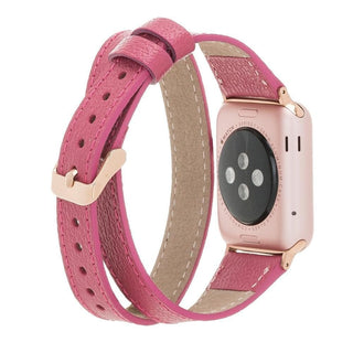 Bouletta Kol Saati Kayışları Apple Watch Deri Kayış – Slim Leeds Tam Tur Premium Koruma
