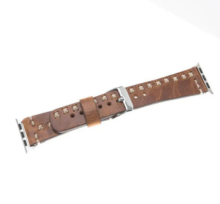 Bouletta Watch Band Aqua Apple Watch Leather Band Premium Koruma