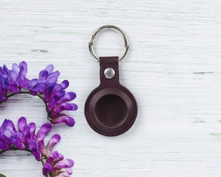 Bouletta Keyring Arta Leather AirTag Case Premium Koruma