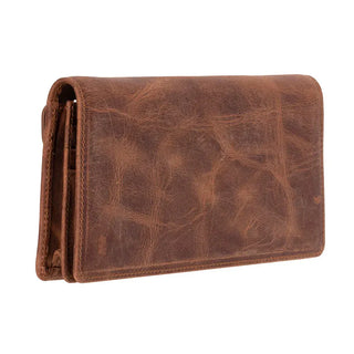 Bouletta Wallet Saddle Brown Aura Leather Wallet Premium Koruma