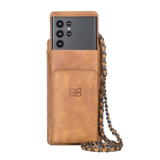 Bouletta Cep Telefonu Kılıfları Avjin Askılı Deri Cüzdanlı Telefon Kılıfı 6.9' a kadar Premium Koruma