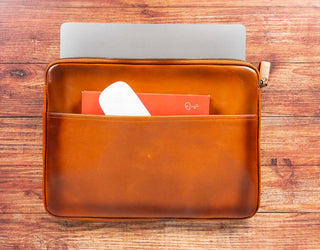 Bouletta Laptop / Tablet Sleeve Awe Slim Leather Laptop / Tablet Bag Premium Koruma