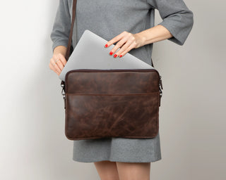 Bouletta Laptop / Tablet Sleeve Awe Slim Leather Laptop / Tablet Bag Premium Koruma