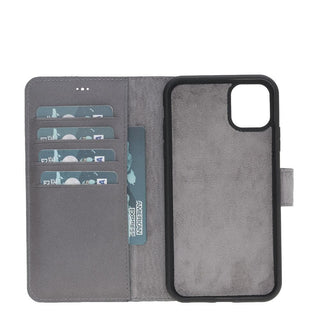 Magic iPhone 11 Pro Max Detachable Leather Wallet Case