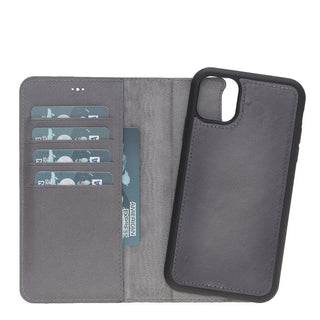 Magic iPhone 11 Pro Max Detachable Leather Wallet Case