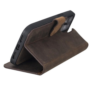 Magic iPhone 12 Pro Max Detachable Leather Wallet Case