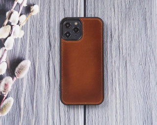 Magic iPhone 12 Pro Max Detachable Leather Wallet Case