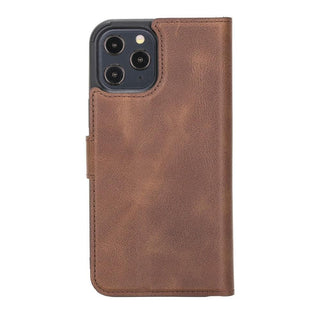 Magic iPhone 12 Pro Max Detachable Leather Wallet Case