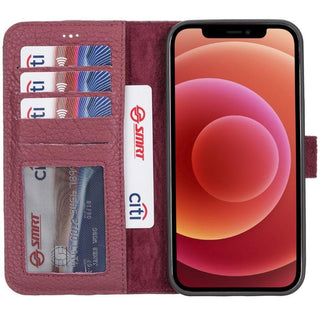 Magic iPhone 12 Pro Max Detachable Leather Wallet Case