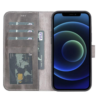 Magic iPhone 13 Pro Detachable Leather Wallet Case