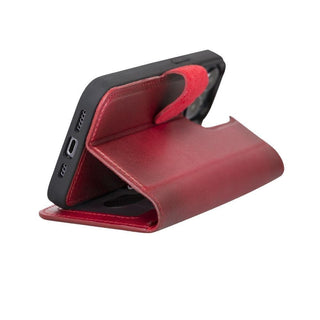 Magic iPhone 13 Mini Detachable Leather Wallet Case