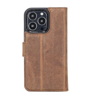 Magic iPhone 13 Pro Max Detachable Leather Wallet Case
