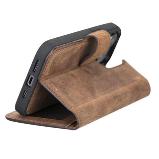 Magic iPhone 13 Mini Detachable Leather Wallet Case