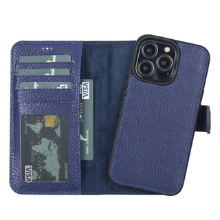 Magic iPhone 13 Mini Detachable Leather Wallet Case