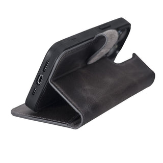 Magic iPhone 13 Mini Detachable Leather Wallet Case