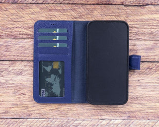 Magic iPhone 13 Pro Detachable Leather Wallet Case