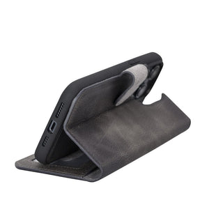 Magic iPhone 14 Detachable Leather Wallet Case