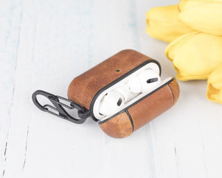 Juni Leather AirPods Pro 1 and AirPods Pro 2 Case
