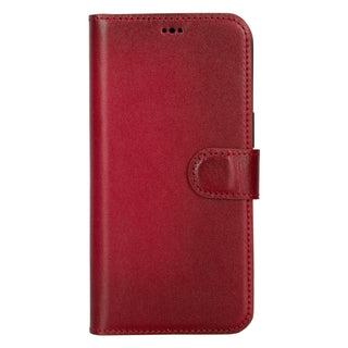 Magic iPhone 15 Detachable Leather Wallet Case