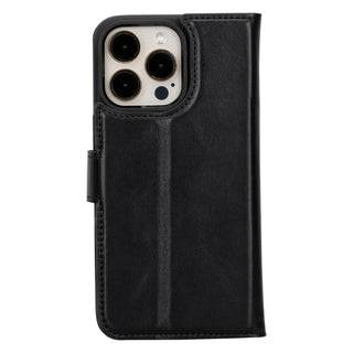Magic iPhone 15 Detachable Leather Wallet Case