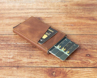 Torres Leather Pop-up Card Holder