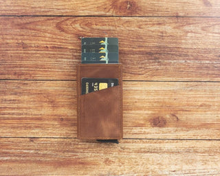 Torres Leather Pop-up Card Holder