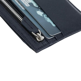 Zip Card Leather Holder