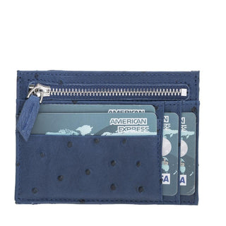 Zip Card Leather Holder