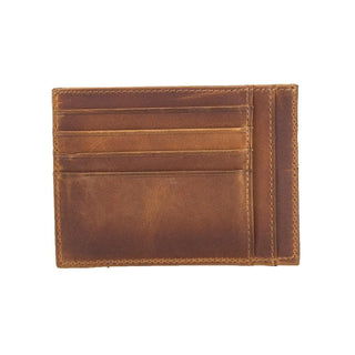 Zip Card Leather Holder