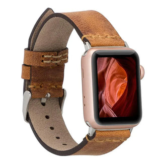 Bouletta Watch Band Moccasin / 44 / 45 / 46 / 49mm BA7 Apple Watch Leather Band Premium Koruma